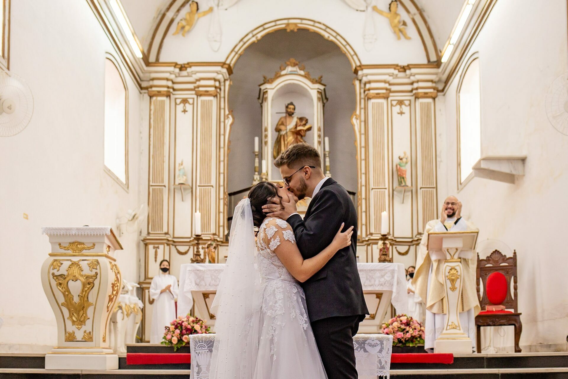 Casamento de Dia na Igreja de São João Batista | Gabi & Rodrigo